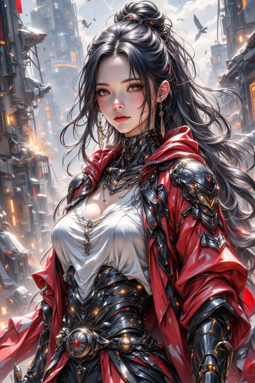 RZMAKER FLUX - Cyborg Girl  by RZMaker on Tensor.Art