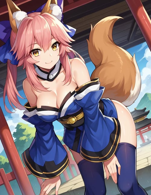 Tamamo-no-Mae - Pony by Golden Sky NEET on Tensor.Art