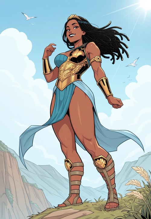 Nubia (DC Comics) by lambl on Tensor.Art