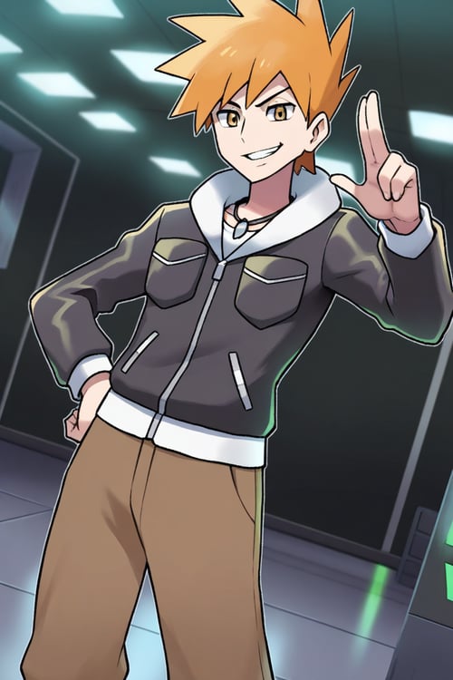 Blue (Pokemon) by IkemenAddictAi on Tensor.Art