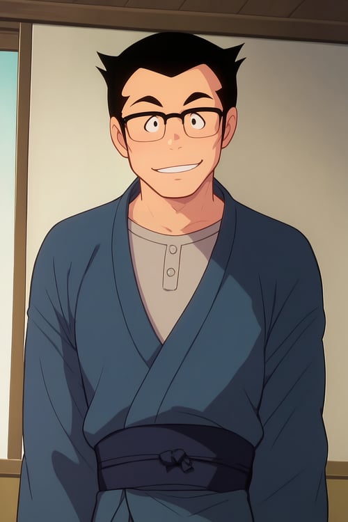 Ataru Father (Urusei Yatsura) - Comission LoRA Pon by KillerUwU13_AI on Tensor.Art