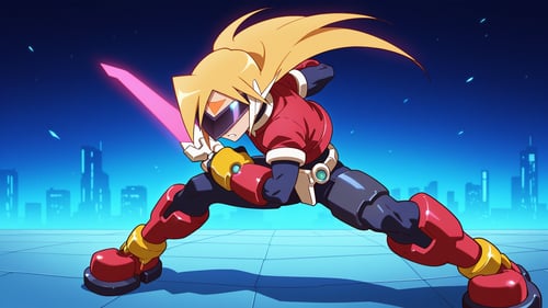 Girouette (+Model Z) - Megaman ZX by bfai on Tensor.Art