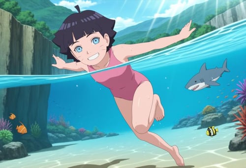 Uzumaki Himawari (Boruto: Naruto Next Generations) by Ttan on Tensor.Art