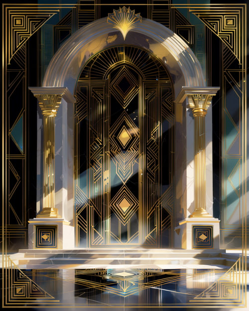 Art Deco Refinement by Iskar-Jarak on Tensor.Art