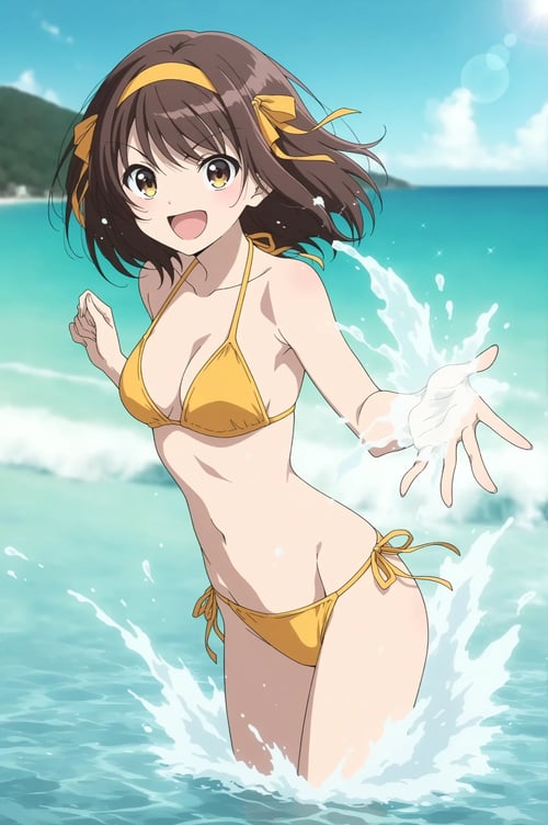 Haruhi Suzumiya (涼宮 ハルヒ) - The Melancholy of Haruh by Katori Konoe on Tensor.Art