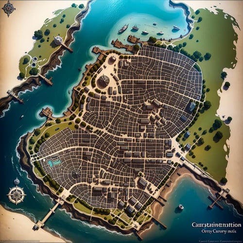 Fantasy City Map Generator by user_653089063695360983 on Tensor.Art