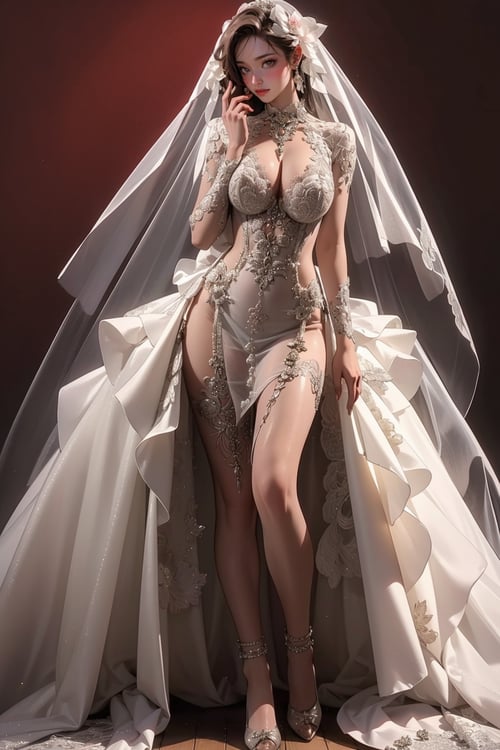 wedding dress set by miaomiao on Tensor.Art
