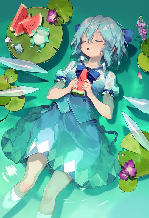 [SDXL] Artist Style: Rei 17/老累/sanbonzakura by silvermoong on Tensor.Art