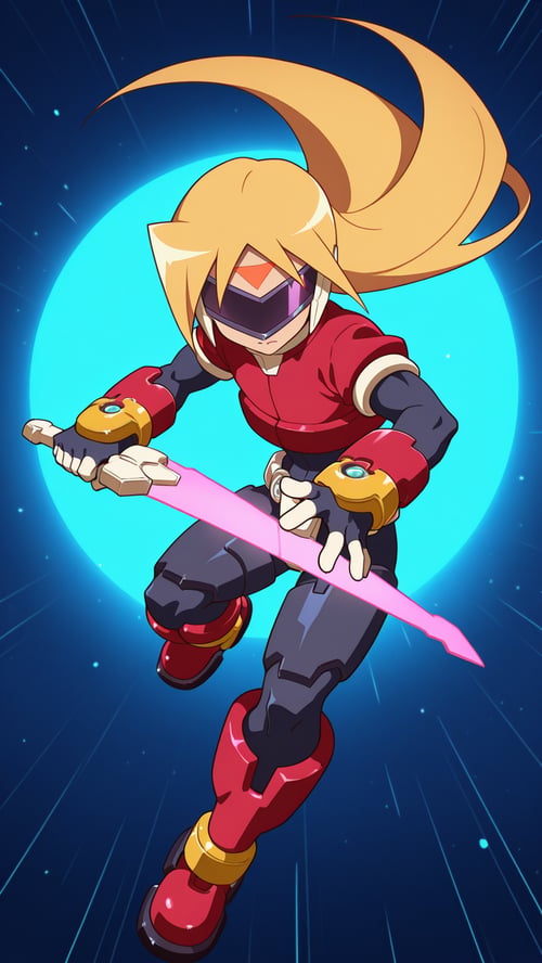 Girouette (+Model Z) - Megaman ZX by bfai on Tensor.Art