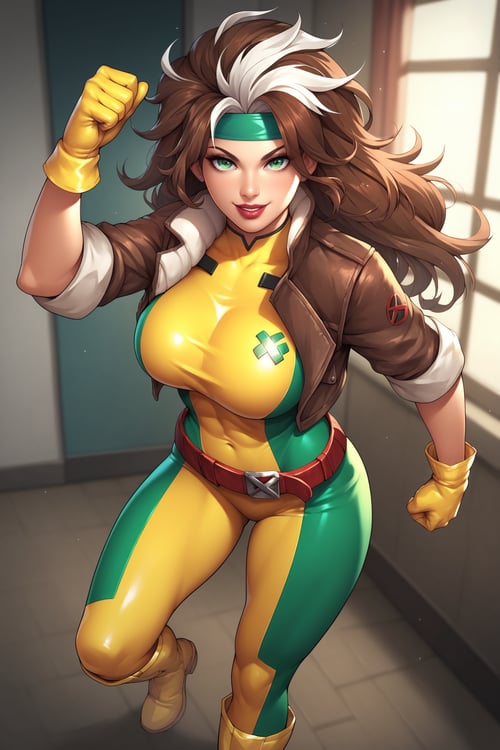 Rogue (X Men) - Comission LoRA PonyXL [NSFW Suppor by KillerUwU13_AI on Tensor.Art