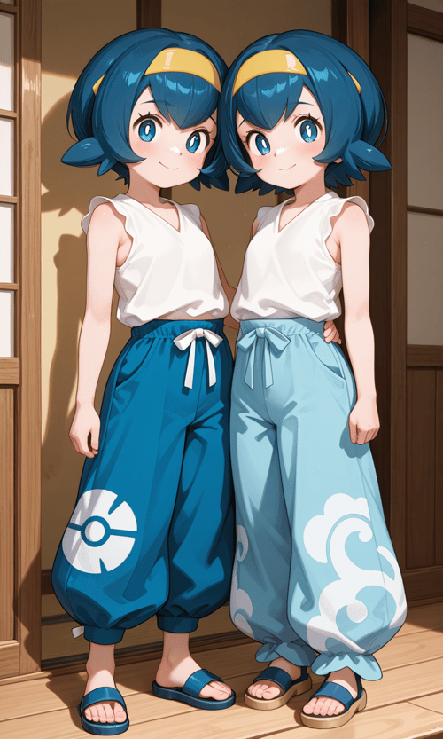 Harper & Sarah (Pokemon Sun & Moon) - IAmA_HERO by Ttan on Tensor.Art