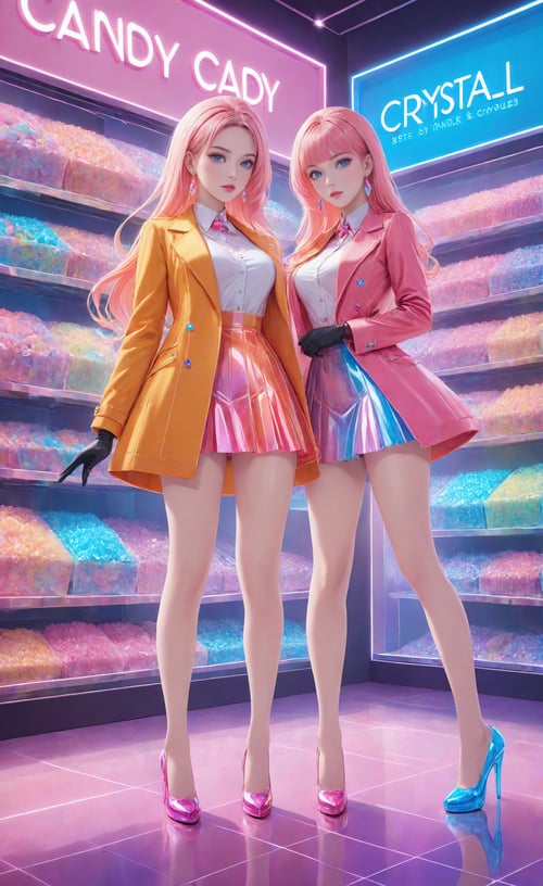阿芙蕾娅-糖果女孩（双子模型二） by 纳兰芸诗是阿芙蕾娅 on Tensor.Art