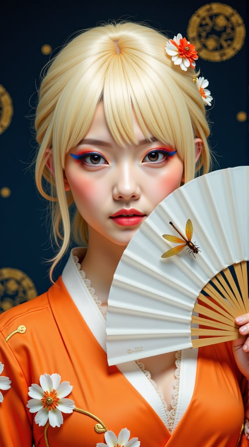 pale, porcelain-glossy skin + Tropical scene by Moisesk380sv on Tensor.Art