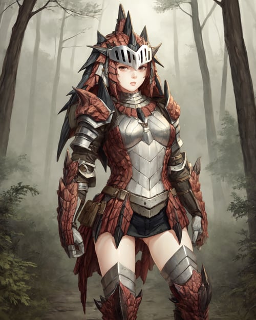 Rathalos Armor (MH3 Blademaster)[Monster Hunter] by miaomiao on Tensor.Art