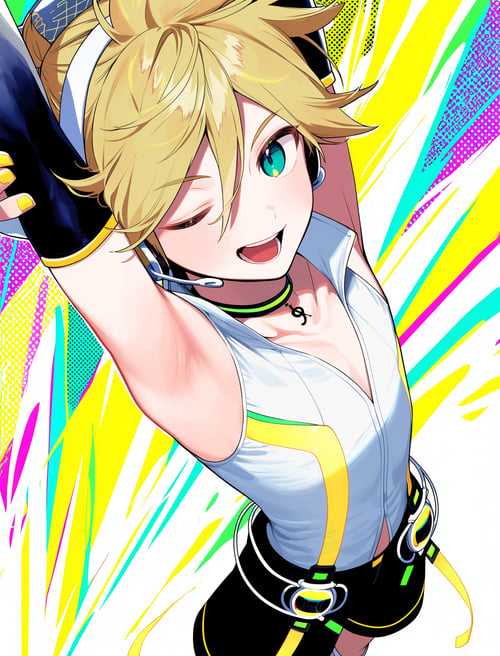Kagamine Len with multi costumes [Vocaloid] by Min on Tensor.Art