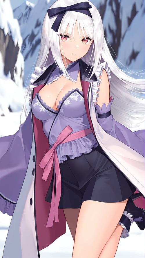 裏雪姫hayane fubuki / Shining Hearts by EroBytes on Tensor.Art
