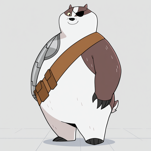 Badgerclops (Mao Mao: Heroes of Pure Heart) by user_685407734820090255 on Tensor.Art