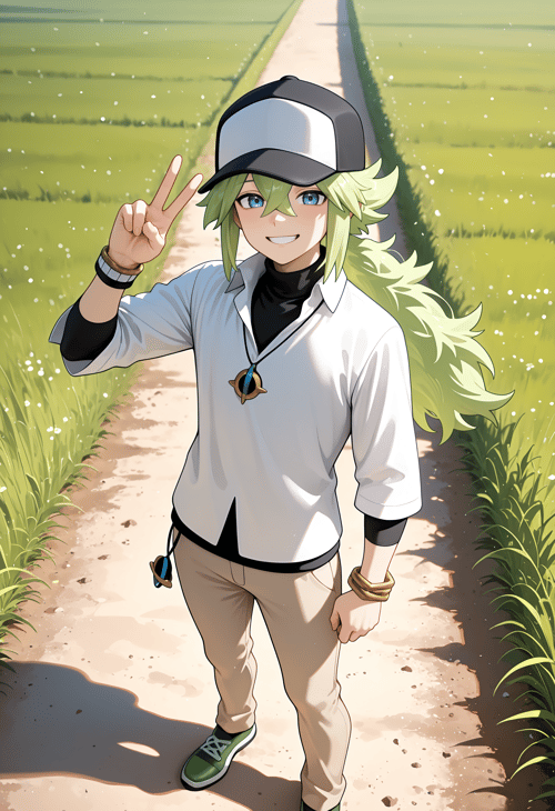N - Pokemon black/white - Illustrious by Min on Tensor.Art