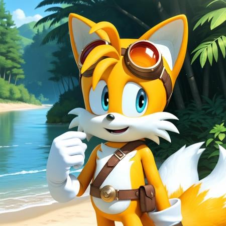 Sonic Boom Tails by Strohschein on Tensor.Art