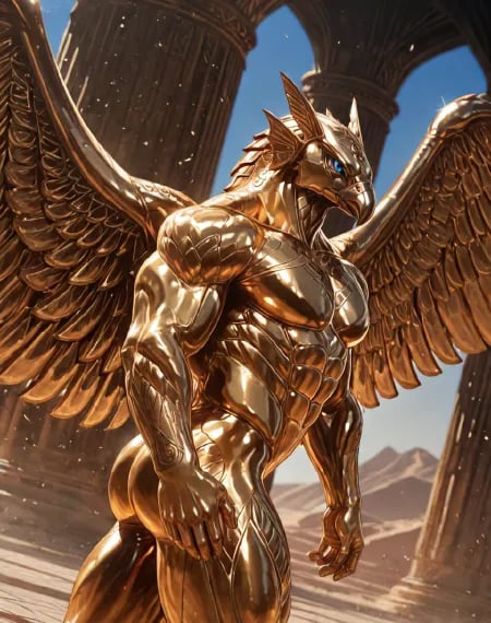 Horus (Gods of Egypt) (Pony) (AD)  by user_720431629750874608 on Tensor.Art