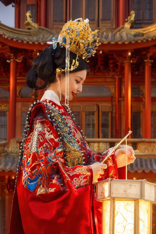 混元-极致写实-大明宫词 by 大黑牛AI on Tensor.Art