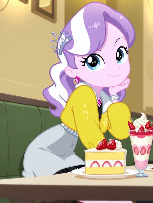Diamond tiara (EG) | Equestria girl | mlp by Zyntra Trap  on Tensor.Art