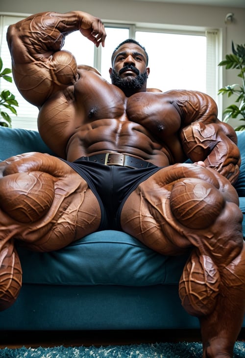Veiny muscles by IronElder on Tensor.Art
