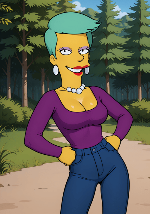 Barbara Van Horne - The Simpsons by Corral on Tensor.Art