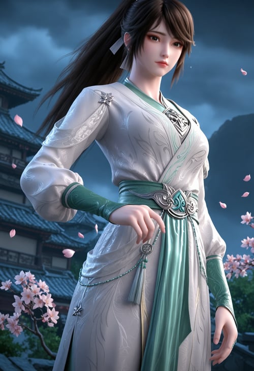 深空彼岸 姜清瑶 女剑仙-国漫-Illustrious光辉 by 云落 on Tensor.Art