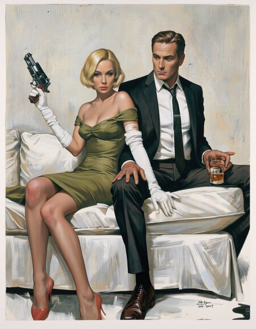 Robert McGinnis by inknoir on Tensor.Art