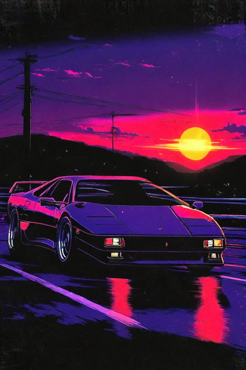 Neon Noir Synthwave Anima/Illustrious by onlysharma0852 on Tensor.Art