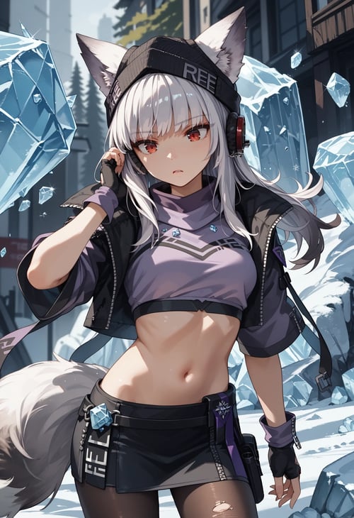 Frostleaf (Arknights) | PDXL [2 Outfits] by reprinter on Tensor.Art