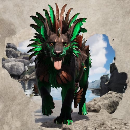 Shadowmane- Ark Survival Evolved by MetroAI7277 on Tensor.Art