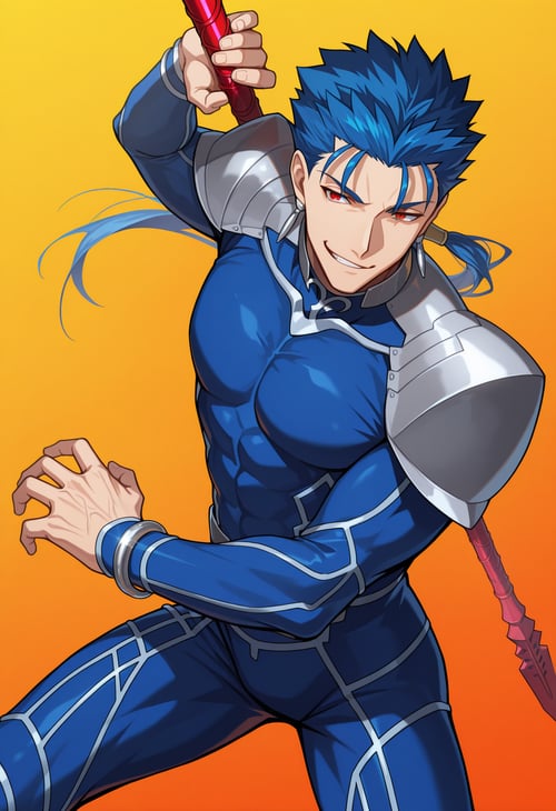 Cu Chulainn (Lancer) - Fate Series (Stay Night And Prototype) by RandeiTheWitch on Tensor.Art