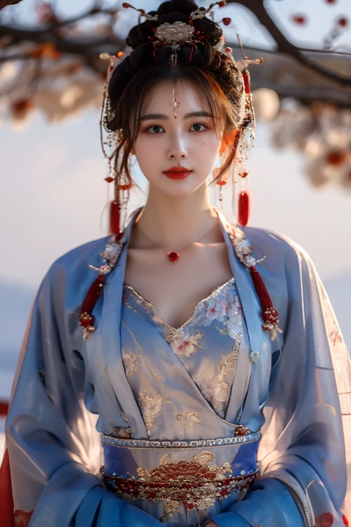 花丛中的古风美女 by tensorxy on Tensor.Art