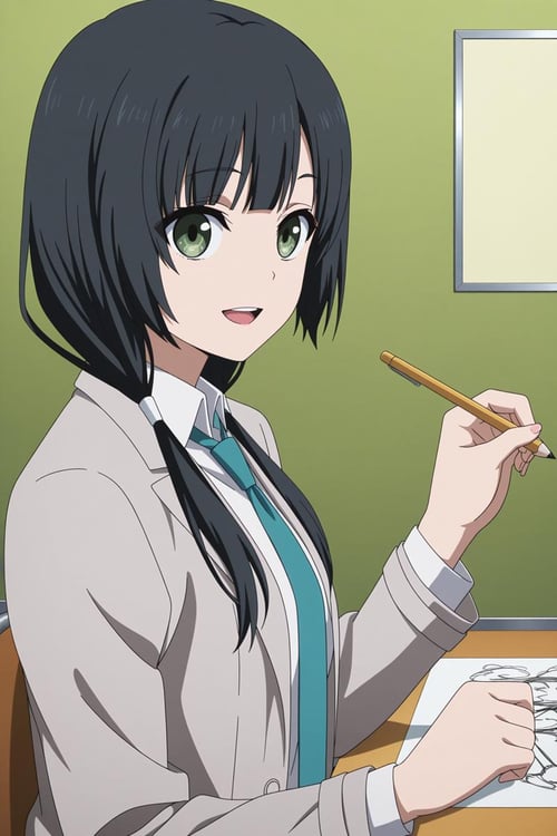 Ema Yasuhara 安原 絵麻 (SHIROBAKO) - Player1ready by Ttan on Tensor.Art