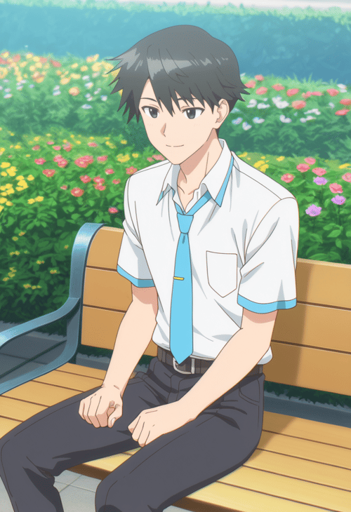 Shuuya Sanada/Aki-Even a Replica Can Fall in Love by Shjnct on Tensor.Art