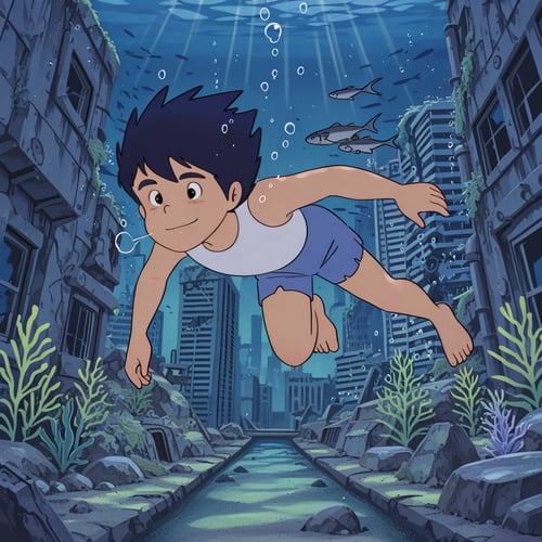 Conan (Future Boy Conan) by MetroAI7277 on Tensor.Art