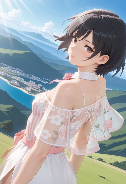 プランタンロゼ / Printemps Rose - DOAXVV Outfit (Illustri by reprinter on Tensor.Art