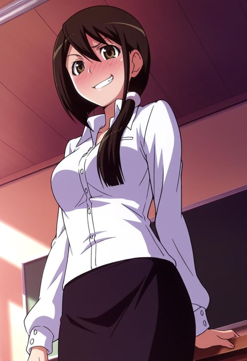 Jun Nagase (Kami Nomi zo Shiru Sekai) by Ttan on Tensor.Art