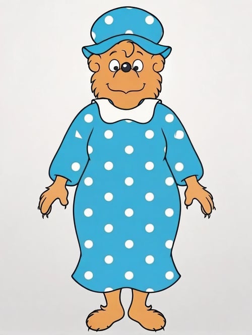Mama Bear ( Berenstain Bears ) by Heart Shaped Box on Tensor.Art