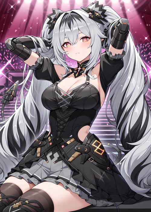 Jetavie(Punishing gray raven) by SINGU AI on Tensor.Art