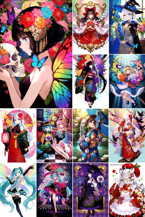 [Krea2 & IL] 藤ちょこ(藤原)/FuziChoco/Fuji Choko - Artis by flyx3 on Tensor.Art