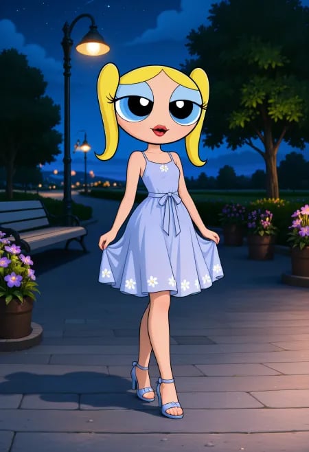 Bubbles - The powerpuff girls by CliffJumper on Tensor.Art