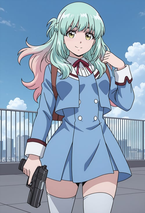 Kuon Shinzaki | High School Invasion by hhunter917 on Tensor.Art