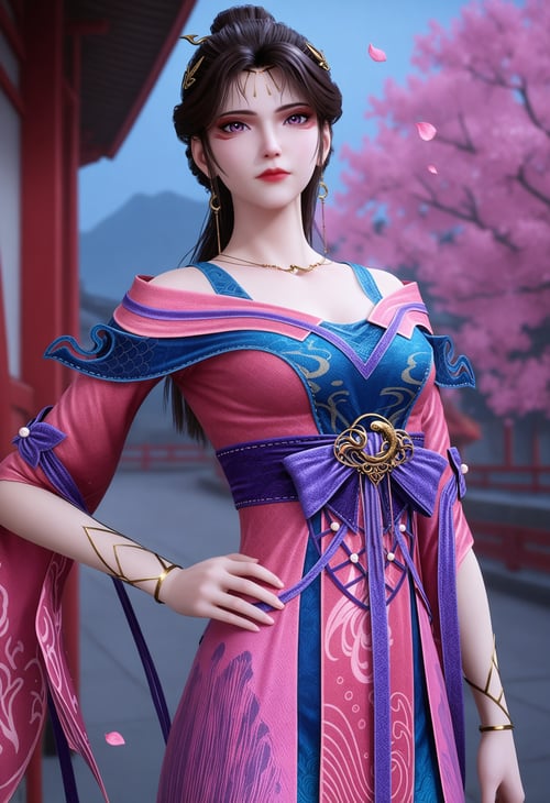 鱼三娘-练气十万年-国漫-Illustrious光辉 by 云落 on Tensor.Art