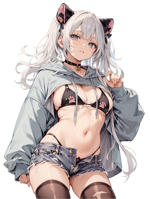 Sexycat Cos play for pony by WAI0731 on Tensor.Art