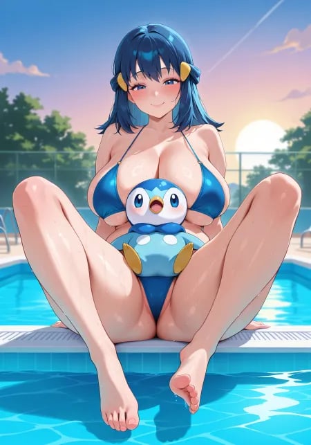 Girls with small Pokemon by Ahegao_ Nsfw  on Tensor.Art