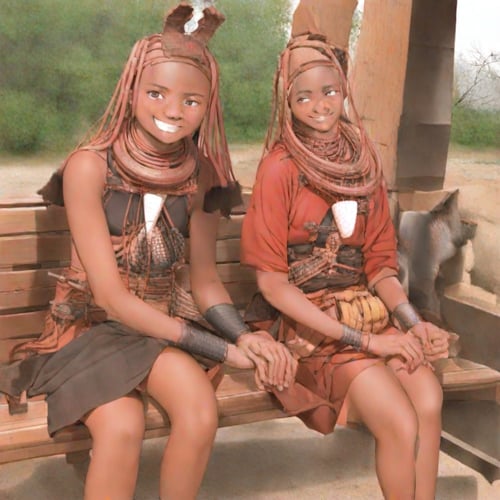 Himba Tribal Costume by Invisidude on Tensor.Art