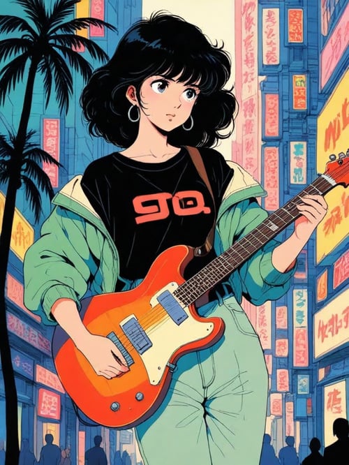 Illustrious 80s Anime Revival | Classic Anime by Nova Icon AI  on Tensor.Art